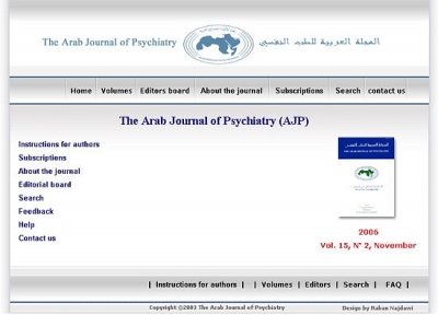Arab Psychiatry